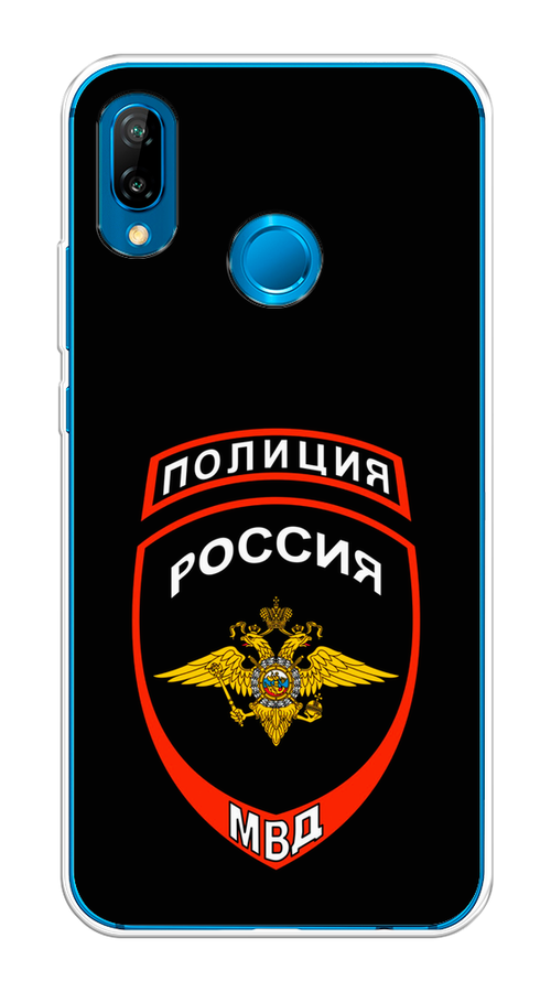 

Чехол Awog на Huawei P20 Lite "Полиция шеврон", Черный;красный;белый, 64450-5
