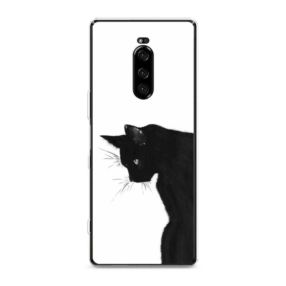 

Чехол Awog на Sony Xperia XZ4/Xperia 1 "Black cat", Разноцветный, 53850-1