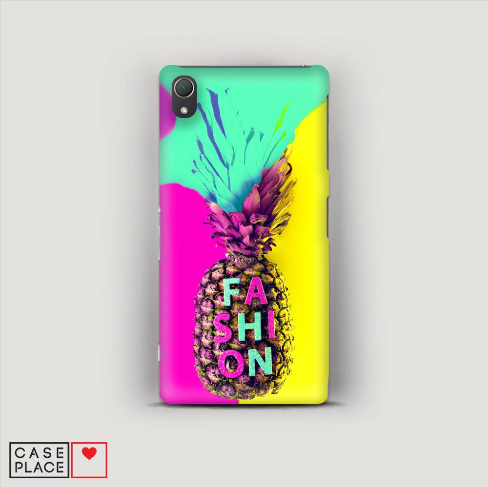 

Пластиковый чехол "Кислотный ананас" на Sony Xperia Z2