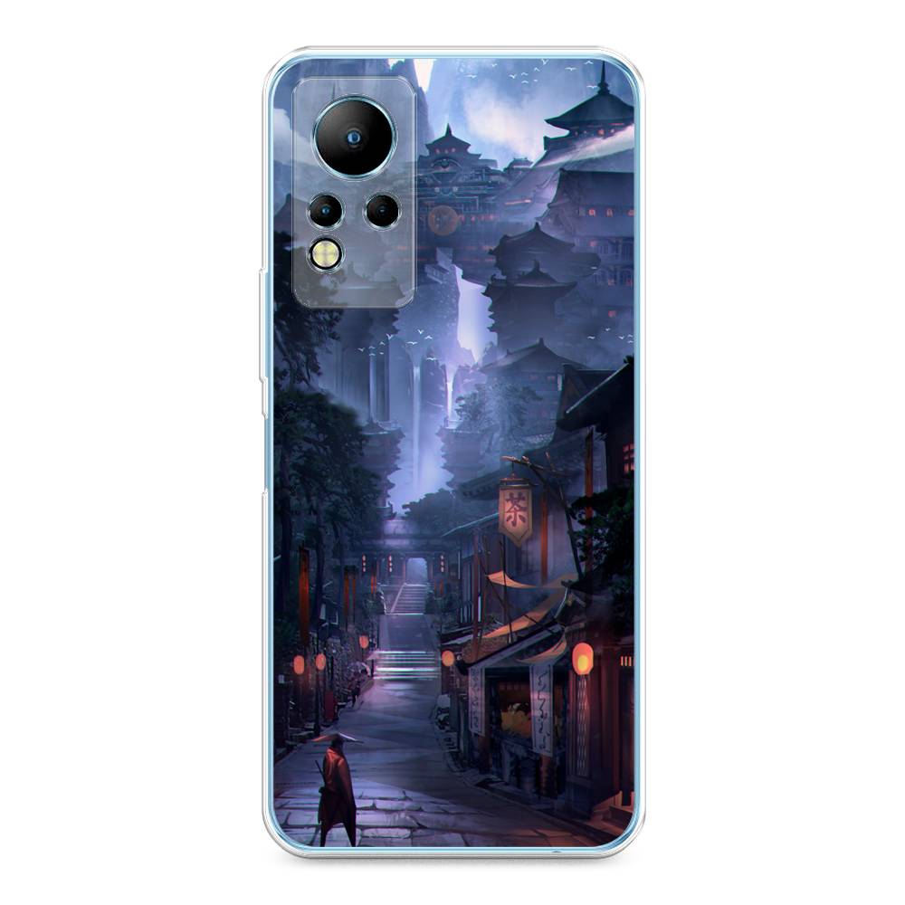 

Чехол Awog на Infinix Note 12 G88 "Одинокий самурай", Разноцветный, 3101850-10