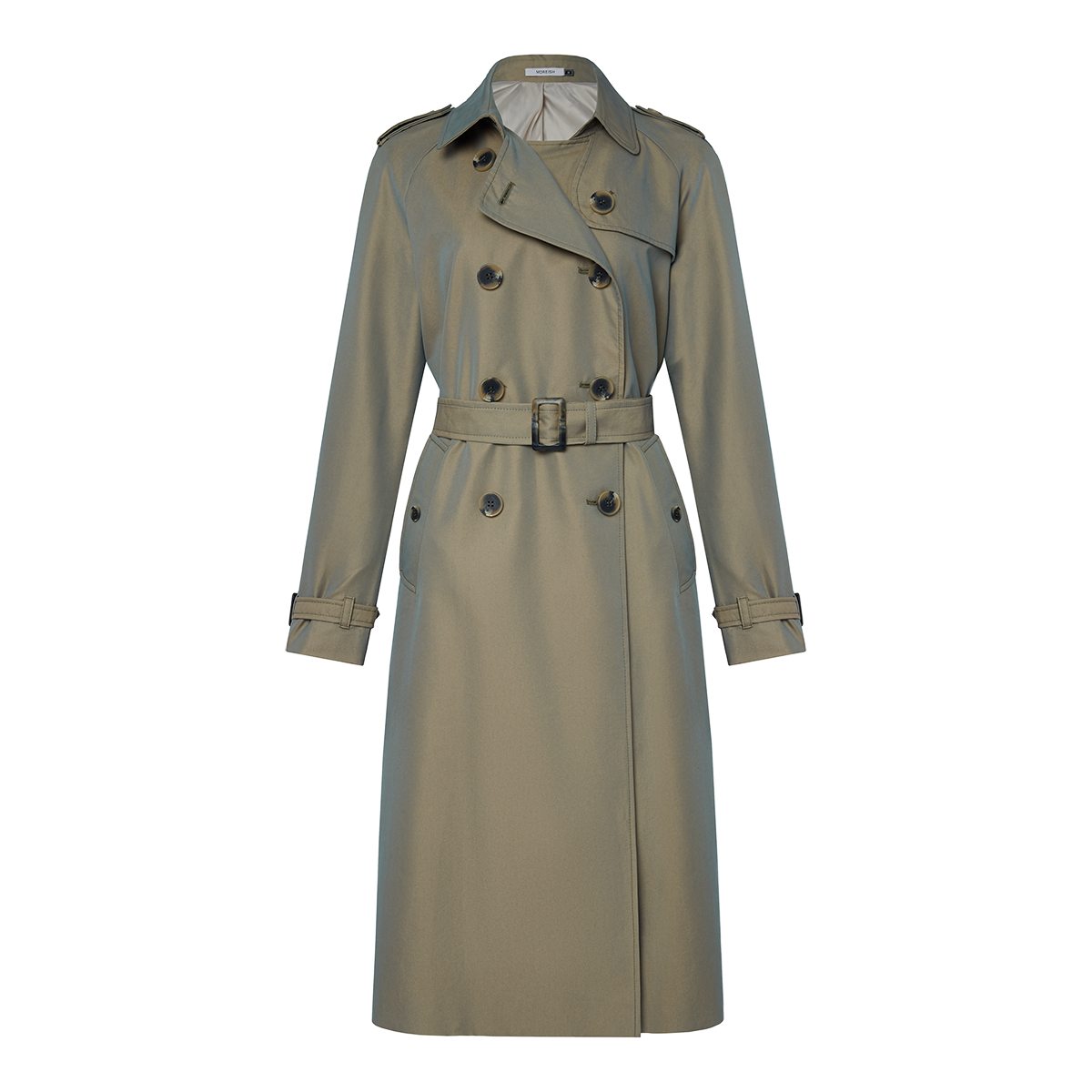 

Тренч женский Moreish 20517 хаки XL, 20517