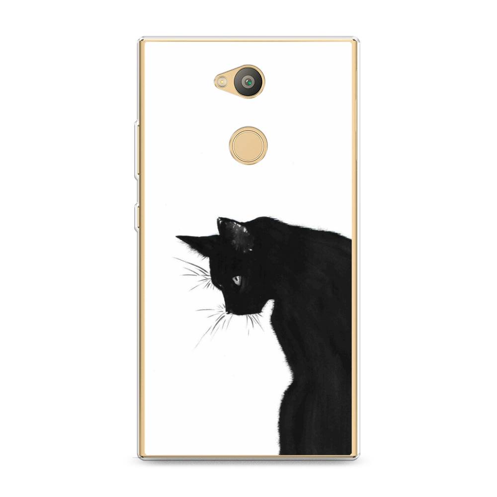 

Чехол Awog на Sony Xperia L2 "Black cat", Разноцветный, 53450-1