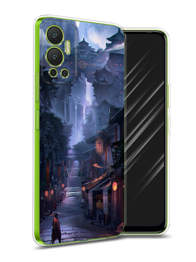 

Чехол Awog на Infinix Hot 12 "Одинокий самурай", Разноцветный, 3101350-10