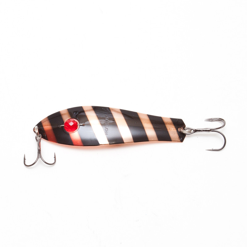 

Блесна колеблющаяся Kuusamo Professor 2 Helmi, 90/18, R/BL-C, Черный