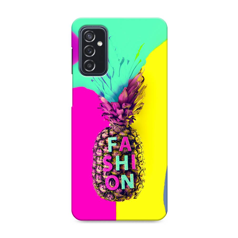 

Пластиковый чехол "Кислотный ананас" на Samsung Galaxy M52, 2104320-7