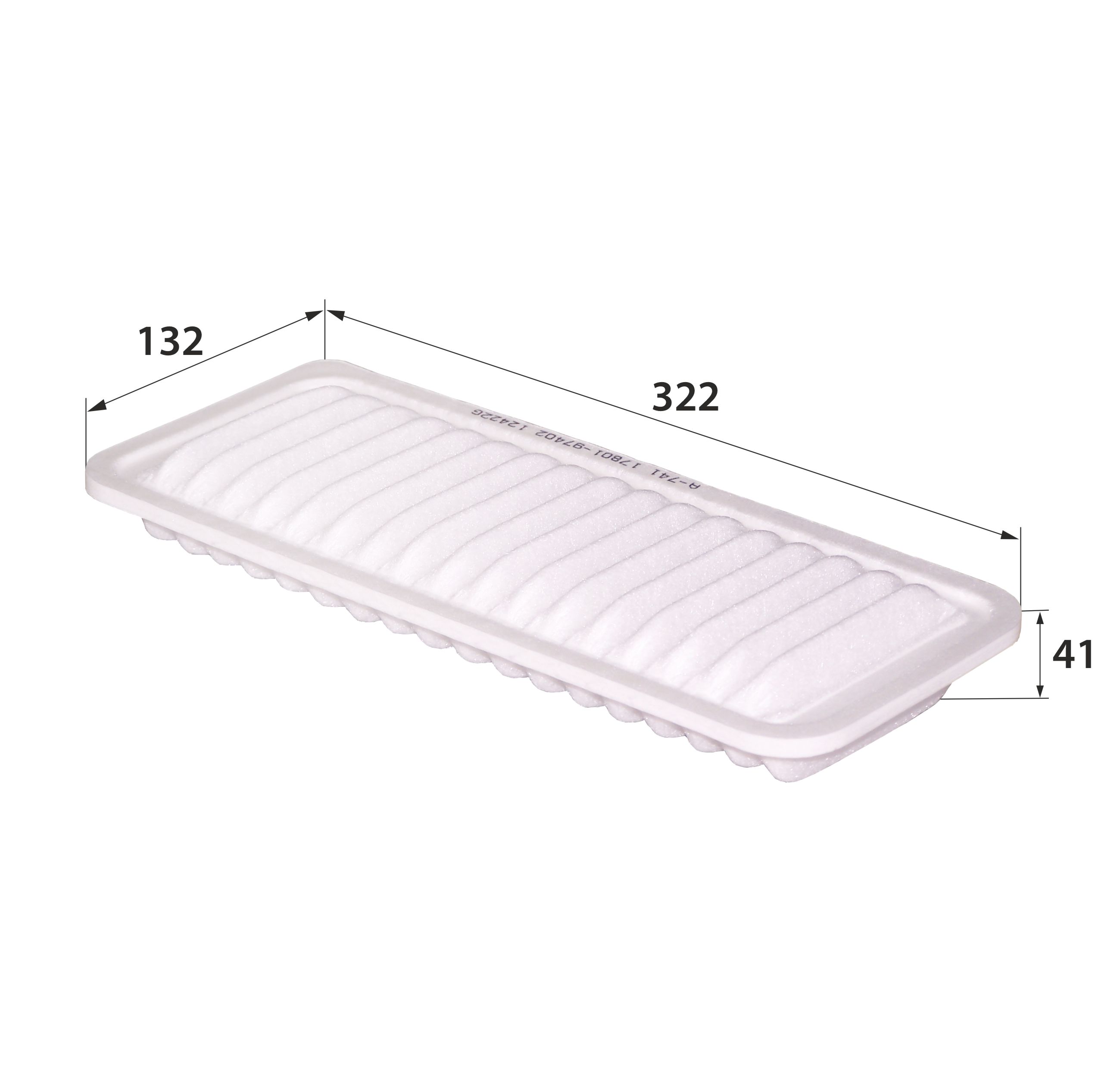 

Фильтр воздушный RB-Exide A-741