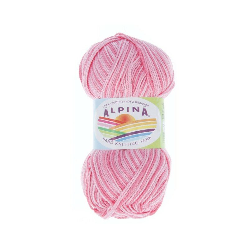 

Пряжа Alpina Holly Melange 10 шт. по 50 г 200 м №15 яр.розовый/т.яр.розовый, "HOLLY MELANGE"