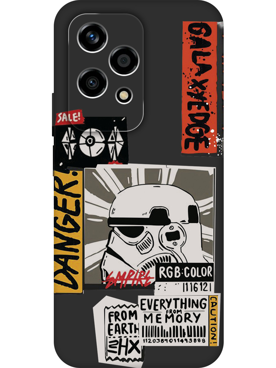 

Силиконовый чехол на Honor 200 lite с принтом "Стикеры с штурмовиком" матовый черный, Черный;прозрачный;белый;желтый, 783979051