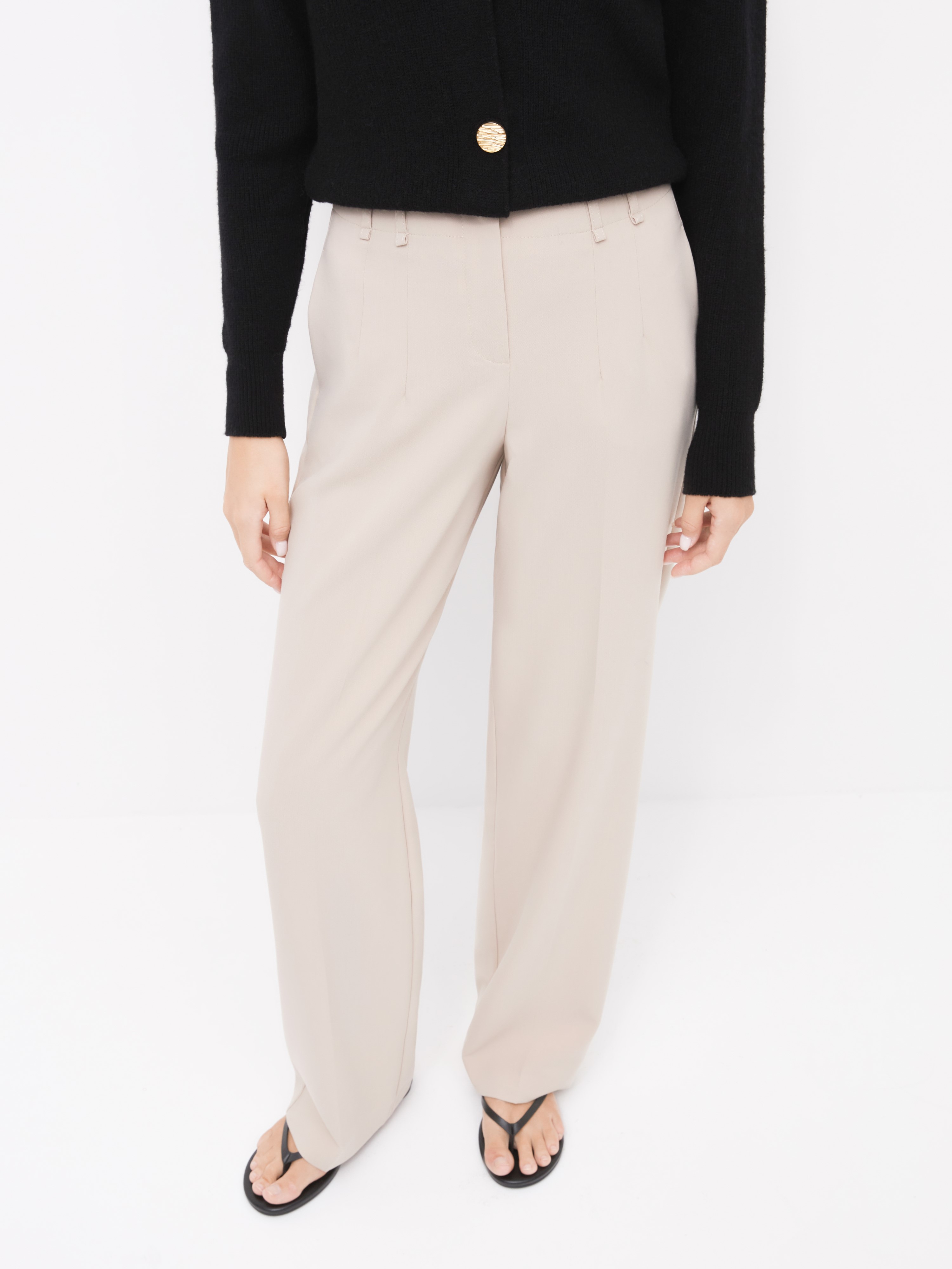 

Брюки женские Arive ARV-WS-10504-002 бежевые M, Бежевый, ARV-WS-10504-002