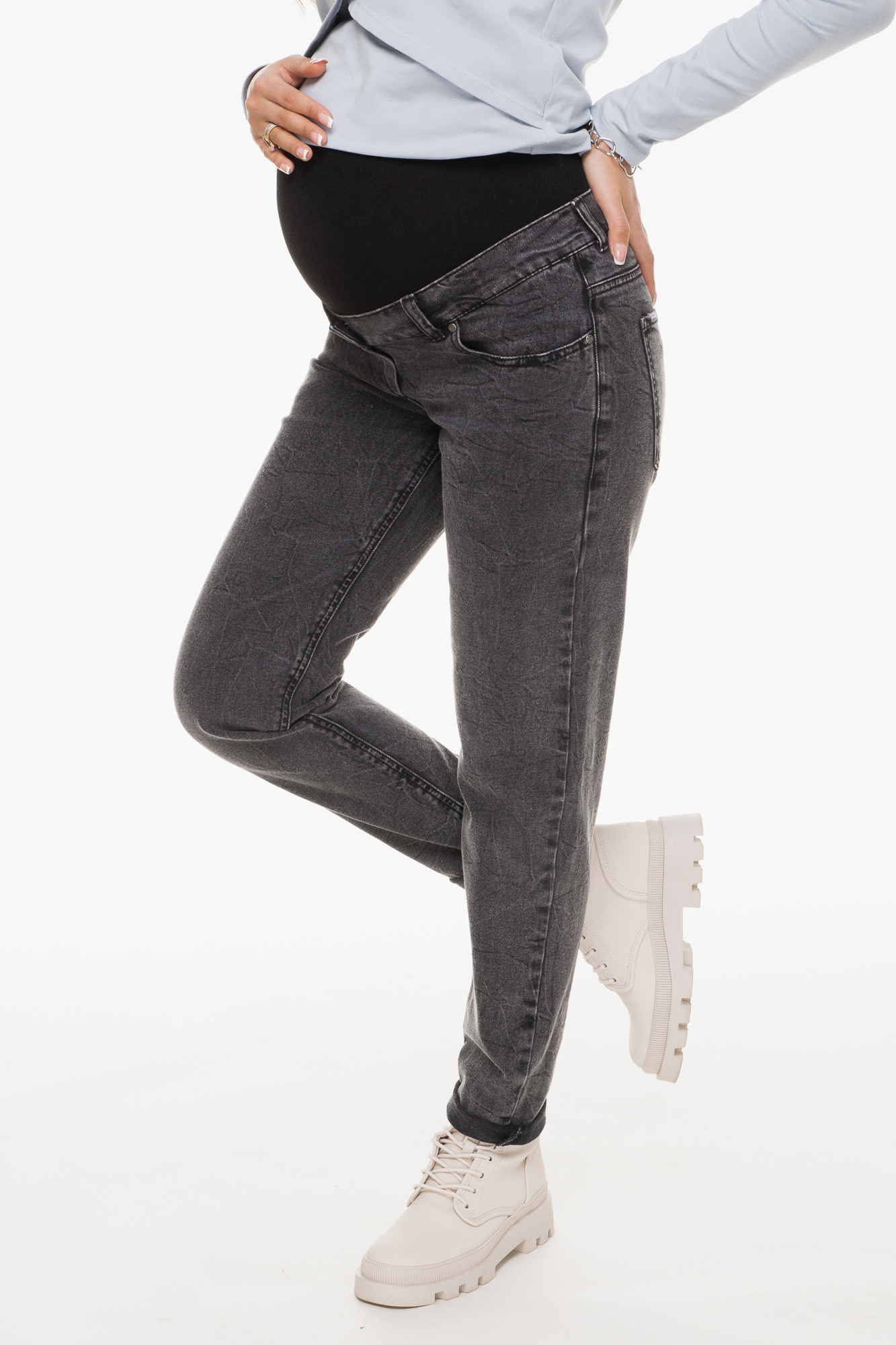 

Джинсы для беременных женские Mama's fantasy 01619 U DS300 черные 2XS, Черный, 01619 U DS300