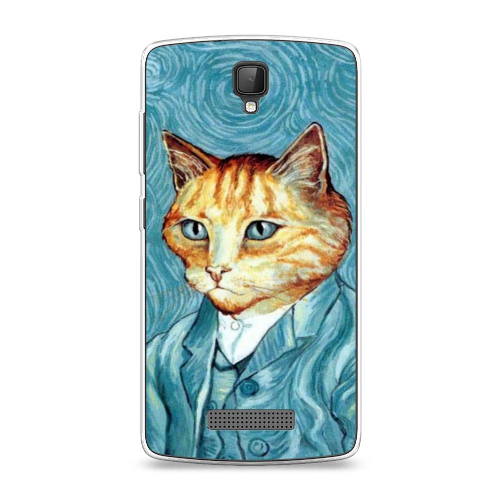 

Чехол Awog на ZTE Blade L5 (L5 Plus) / ЗТЕ Блэйд L5 (L5 Plus) "Кот Ван Гог", 130350-2