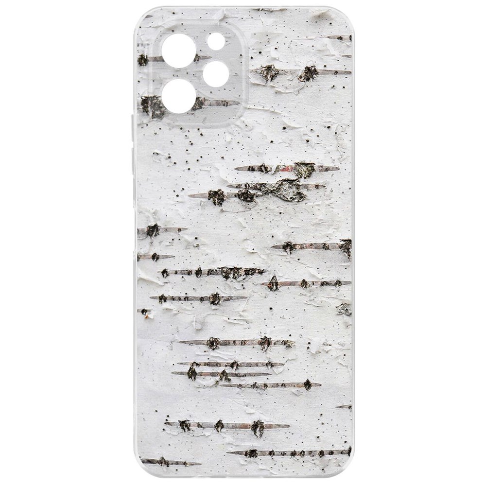 

Чехол-накладка Krutoff Clear Case Березка для Huawei Nova Y61, Прозрачный