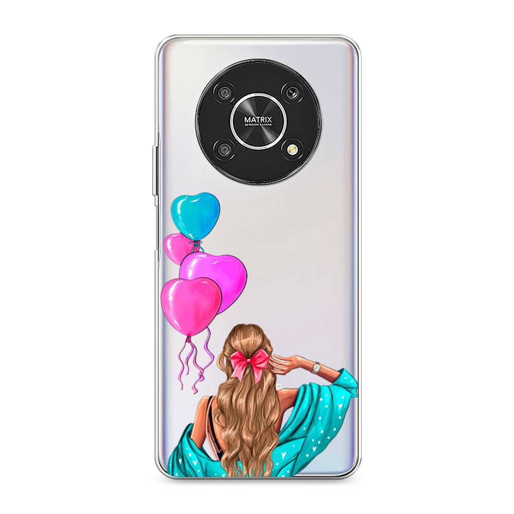 

Чехол Awog на Honor X9 4G/Magic4 Lite 4G "День Рождения", Разноцветный, 6108650-7
