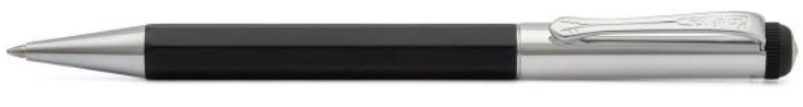 

Шариковая ручка Kaweco ELEGANCE 1,0мм черный корпус с хромированными вставками