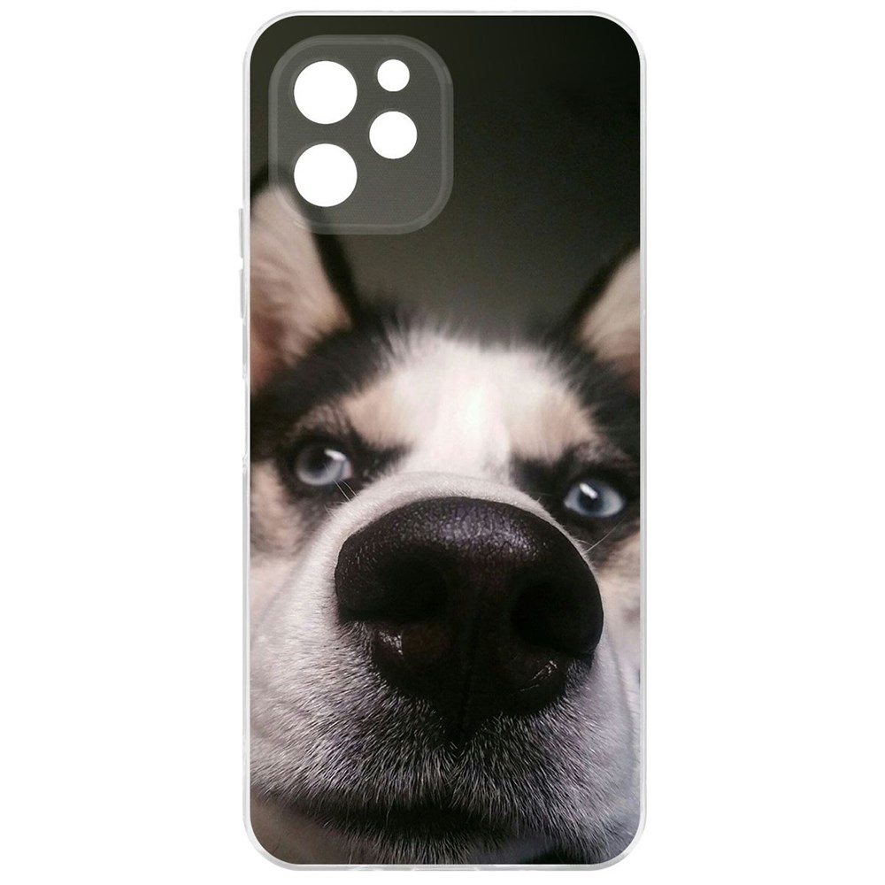 

Чехол-накладка Krutoff Clear Case Нос для Huawei Nova Y61, Прозрачный