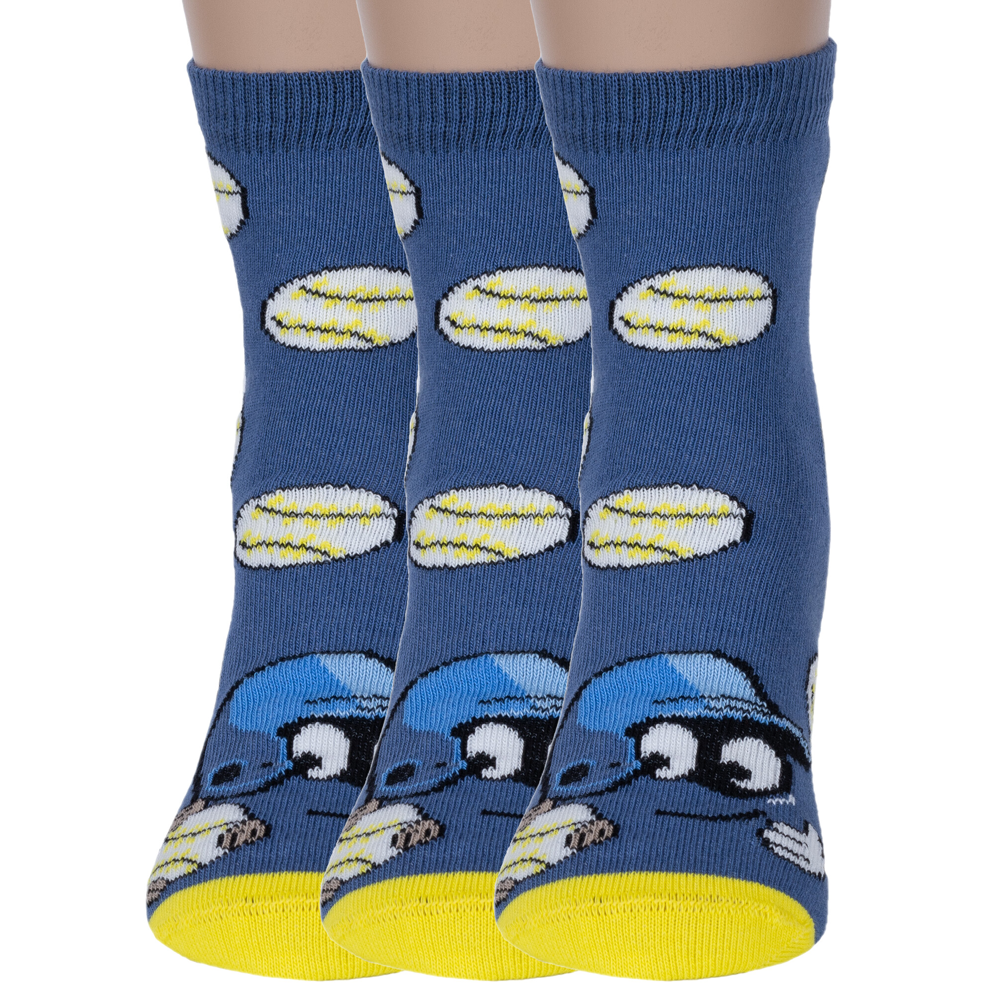 

Носки детские Rusocks 3-Д3-13500, рис 02, джинс, 18-20, Синий, 3-Д3-13500