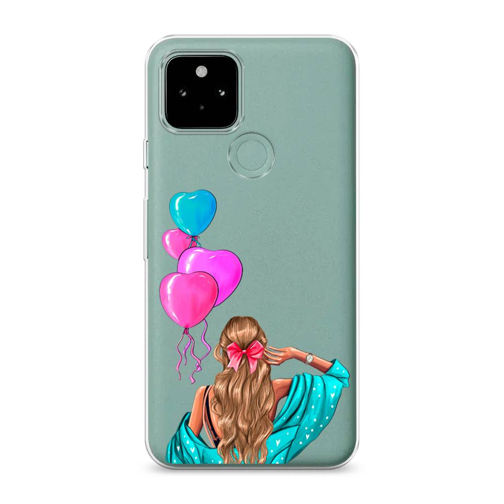 фото Силиконовый чехол "день рождения" на google pixel 5a awog