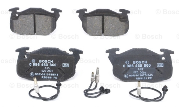 

Тормозные колодки Bosch 986469860