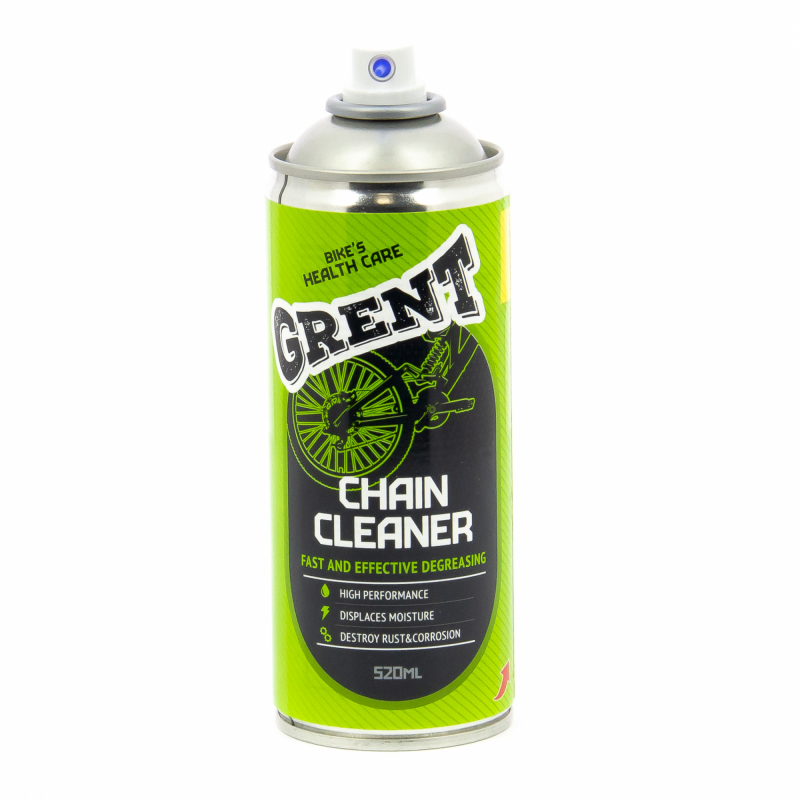 

Очиститель цепи GRENT CHAIN CLEANER 520 мл, Зеленый, CHAIN CLEANER