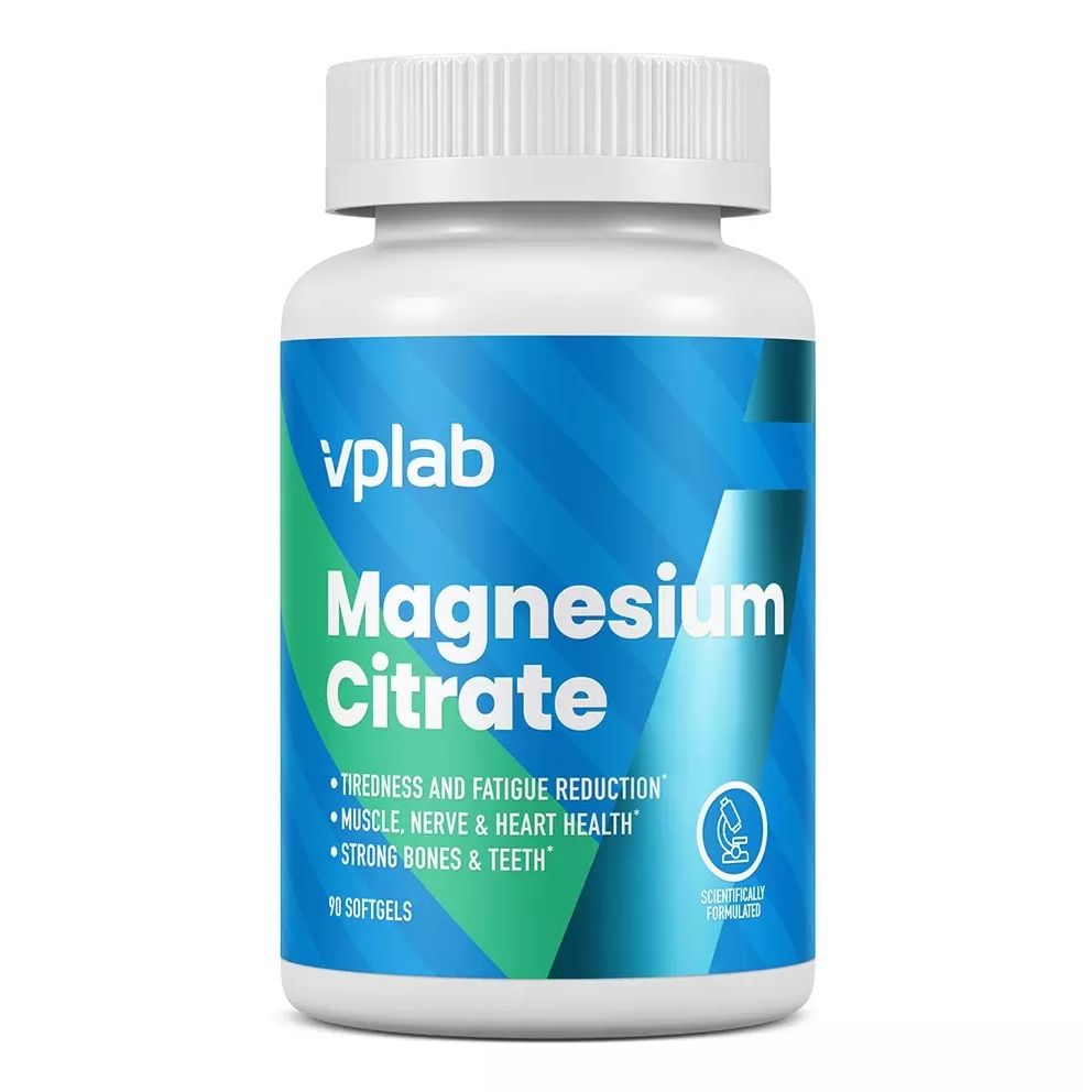 Магний VPLab Magnesium Citrate 402 mg 90 капсул