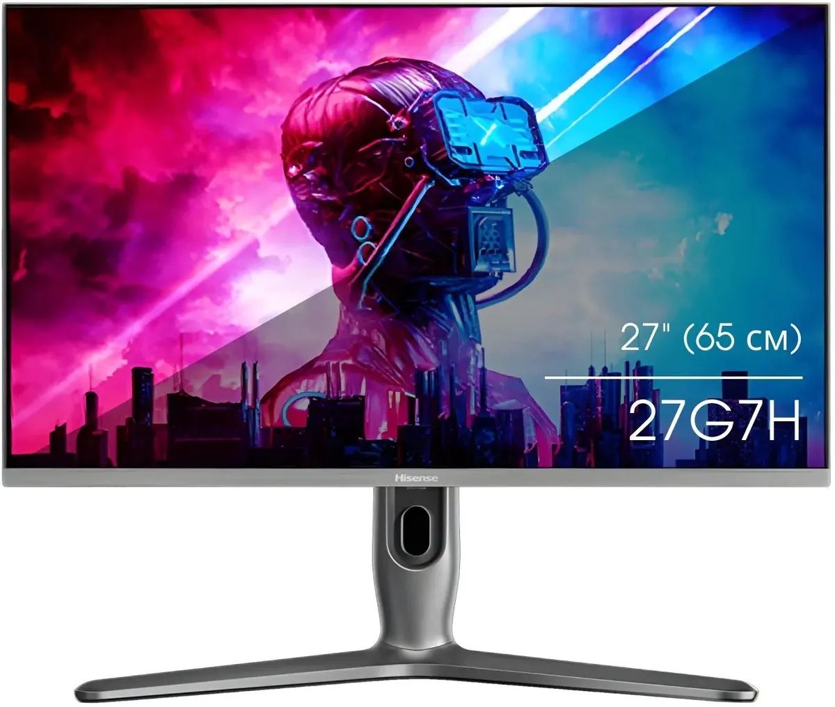 

27" Монитор Hisense 27G7H 27, серебристый серебристый 170Hz 2560x1440 IPS, 27G7H 27, серебристый