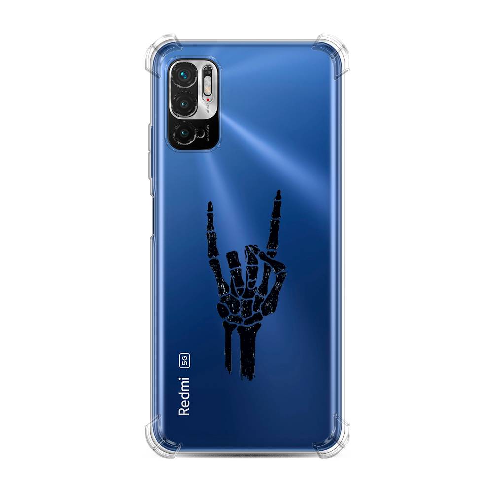 

Чехол Awog на Xiaomi Redmi Note 10T/Note 10 5G/M3 Pro "Rock for a skeleton", Разноцветный, 310751-1