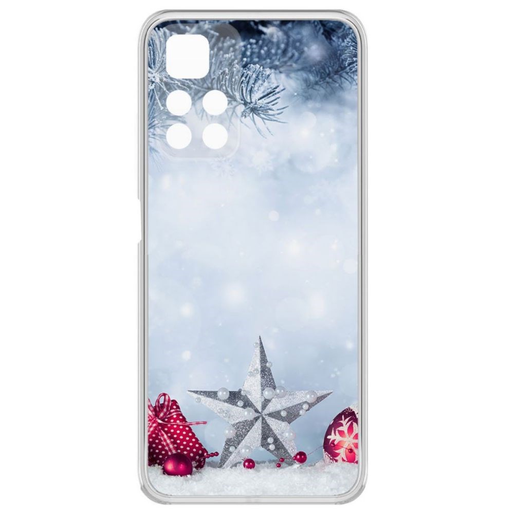 

Чехол-накладка Krutoff Clear Case Новогодняя звезда для Xiaomi Redmi Note 11 Pro+ 5G