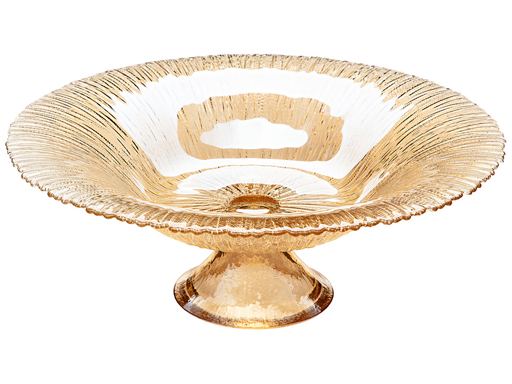 

БЛЮДО НА НОЖКЕ "LUSTER" AMBER 30СМ 339-132