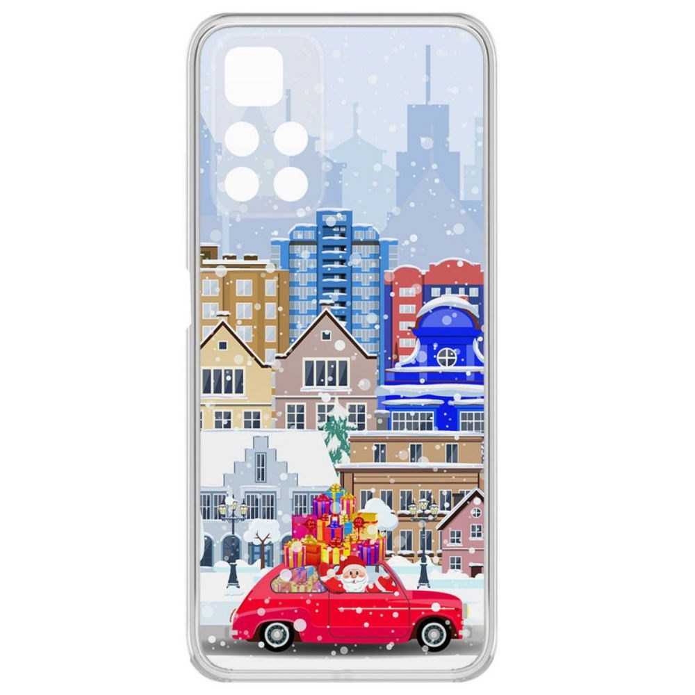 

Чехол-накладка Krutoff Clear Case Везем подарки для Xiaomi Redmi Note 11 Pro+ 5G