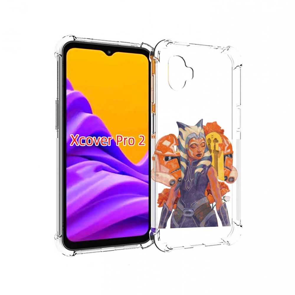 

Чехол MyPads тогрута-асока-тано для Samsung Galaxy Xcover Pro 2, Прозрачный, Tocco