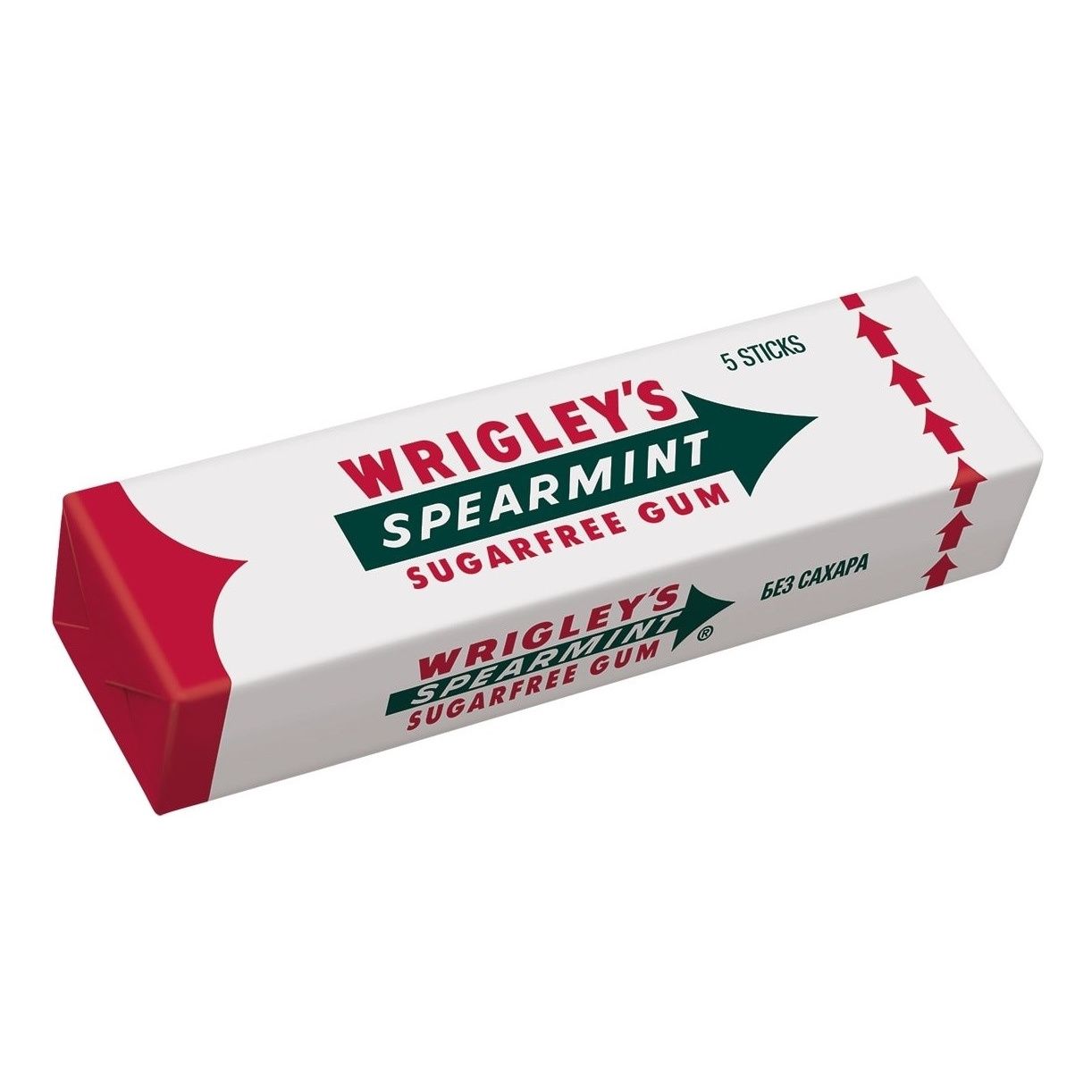 Жевательная резинка Wrigley's Spearmint без сахара сладкая мята 13 г x 600 шт