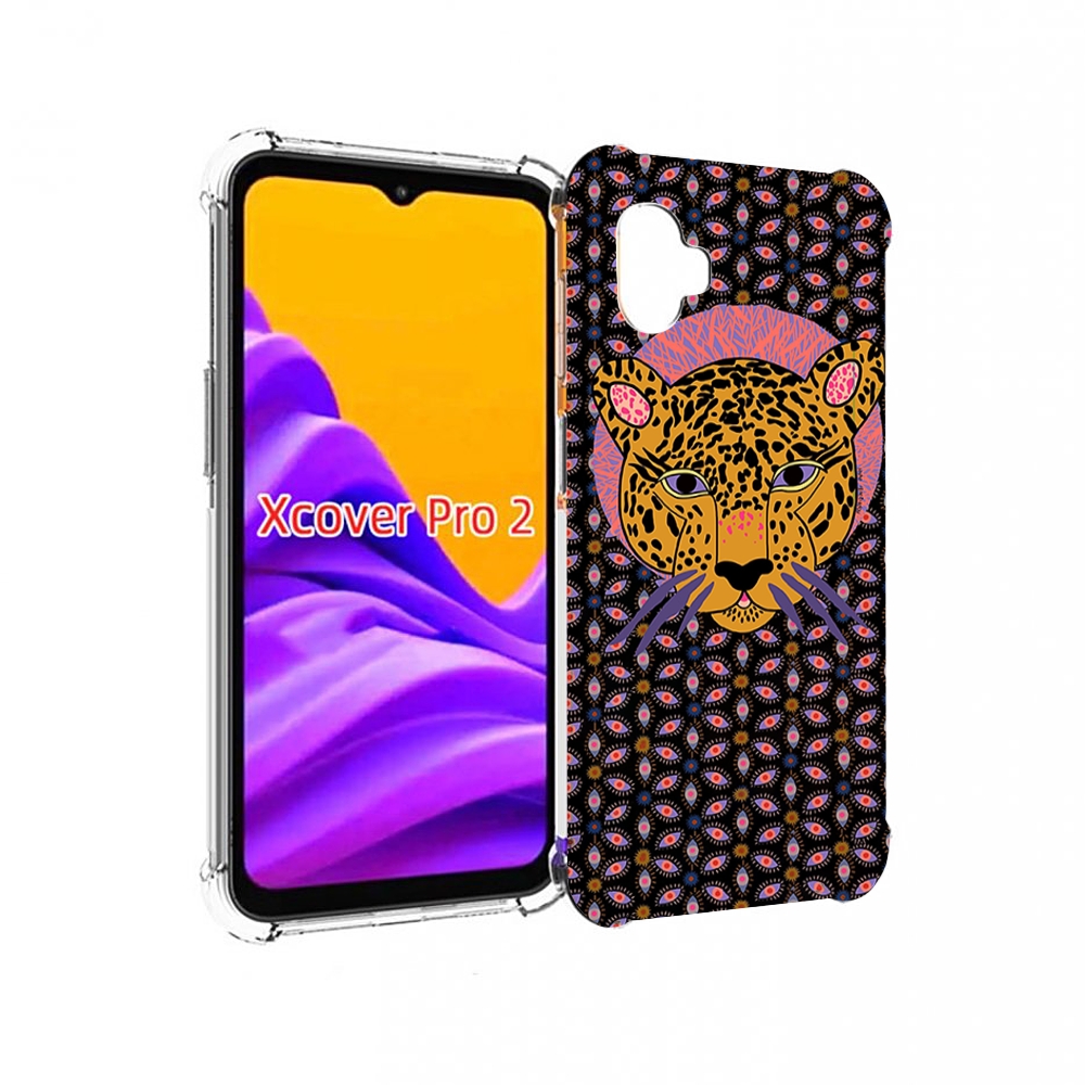 

Чехол MyPads тигр-в-глазах для Samsung Galaxy Xcover Pro 2, Прозрачный, Tocco