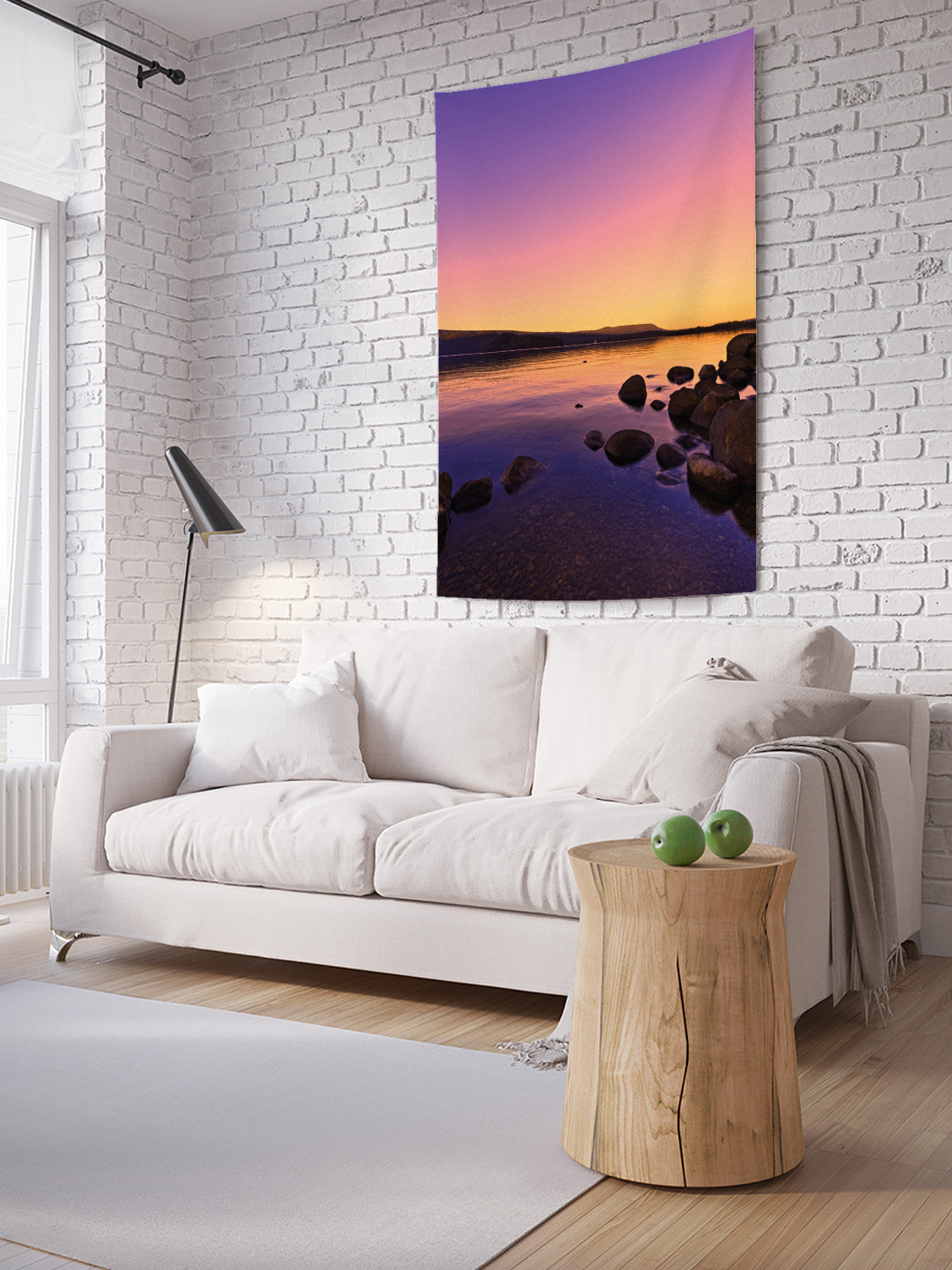 

Вертикальное фотопанно на стену JoyArty Камни на рассвете 150x200 см, Камни на рассвете