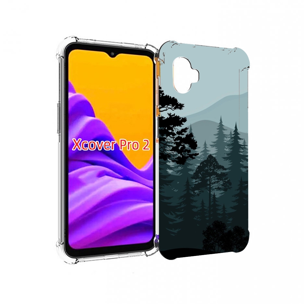 

Чехол MyPads темный лесочек для Samsung Galaxy Xcover Pro 2, Прозрачный, Tocco
