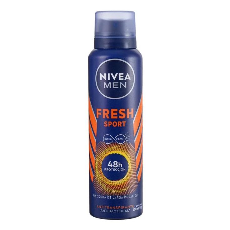 

Антиперспирант аэрозоль Nivea Fresh Sport мужской 150 мл