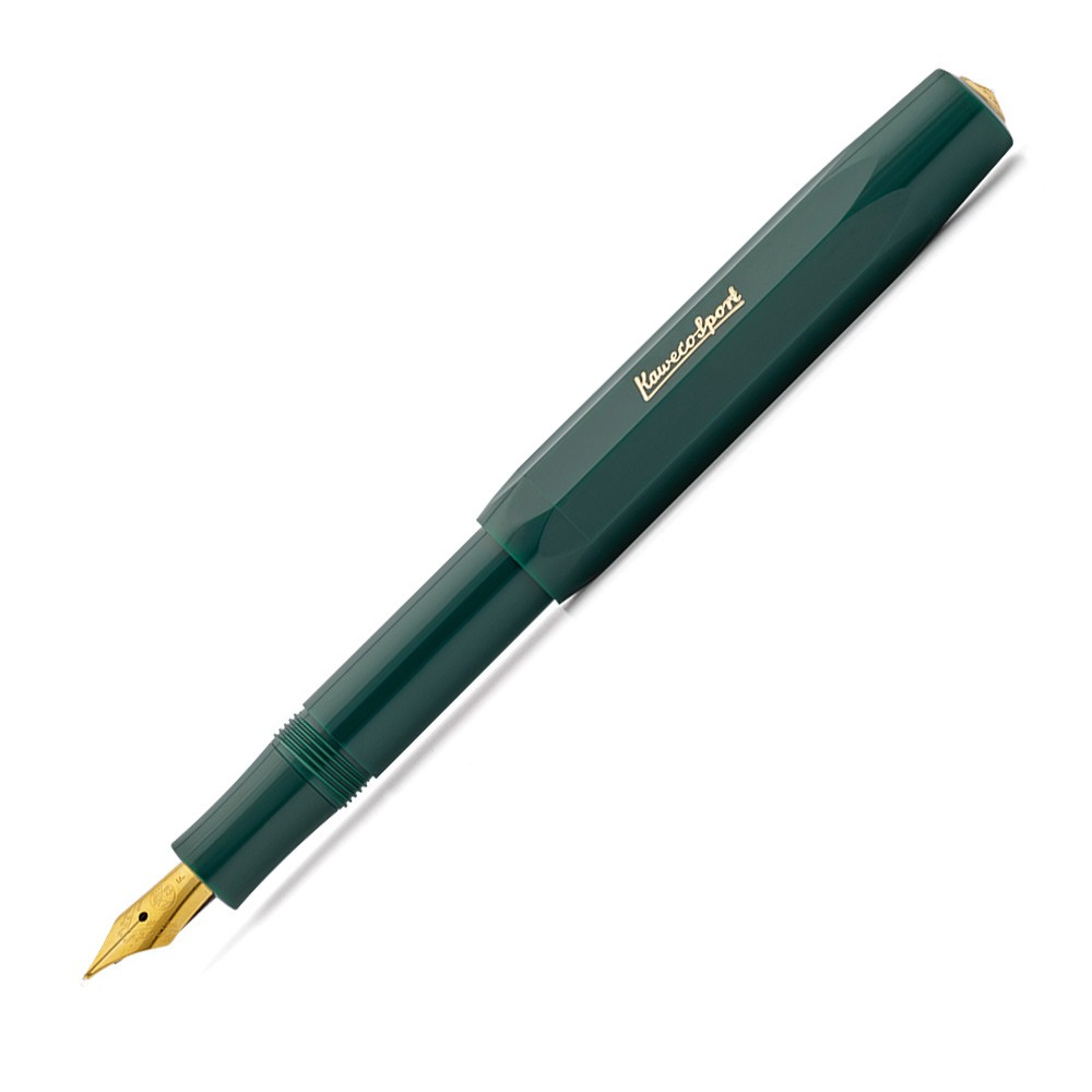 

Перьевая ручка Kaweco Classic Sport BB 1 3мм зеленый корпус