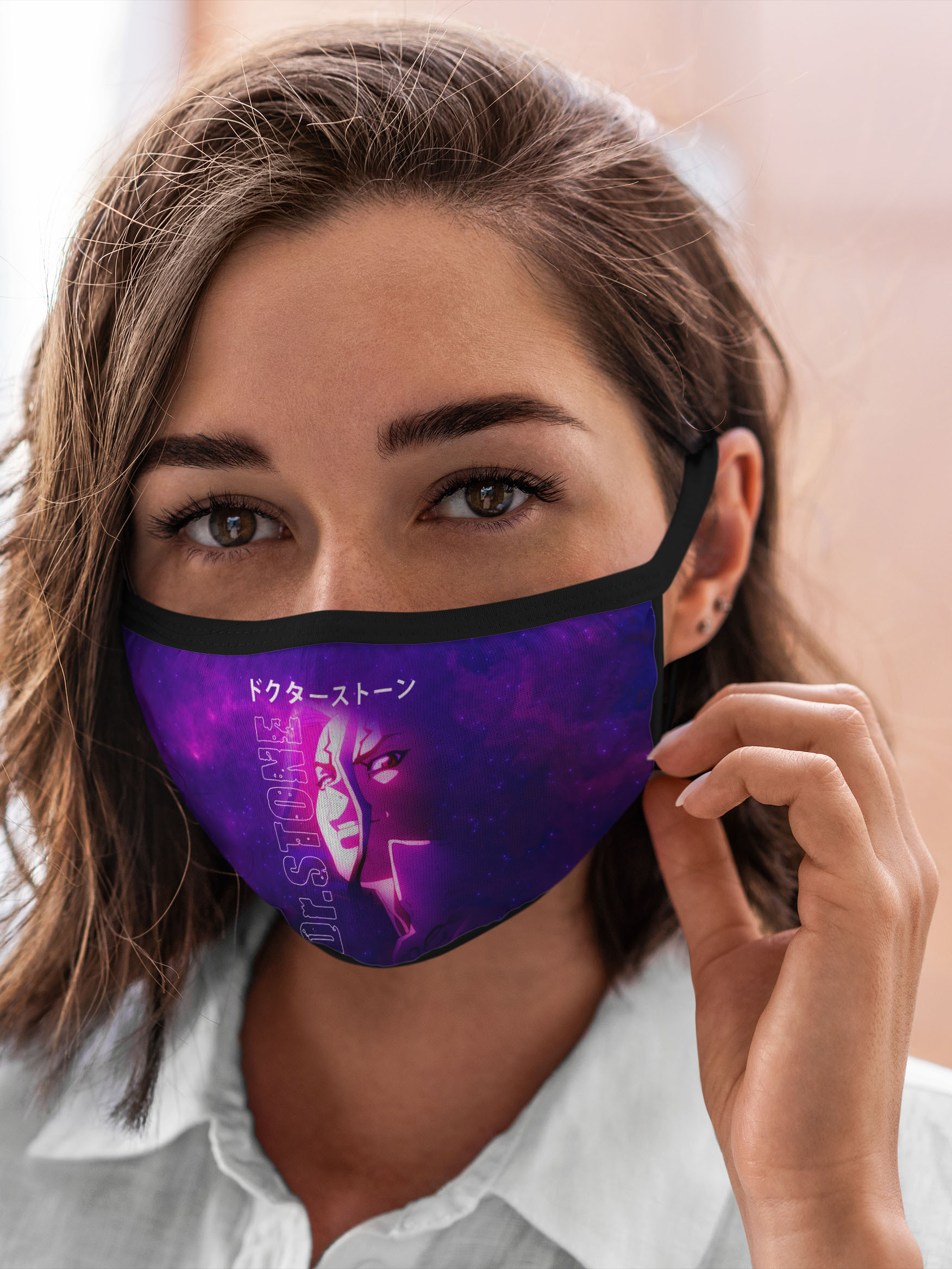 

Многоразовая маска унисекс Burnettie Доктор Стоун, Разноцветный, Доктор Стоун