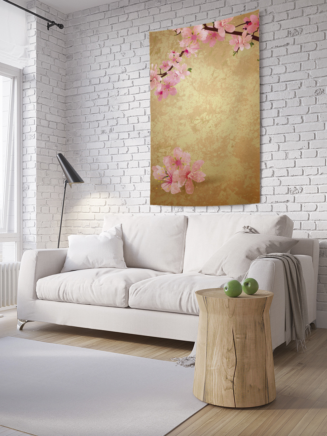 

Вертикальное фотопанно на стену JoyArty Цветы сакуры 150x200 см, Цветы сакуры