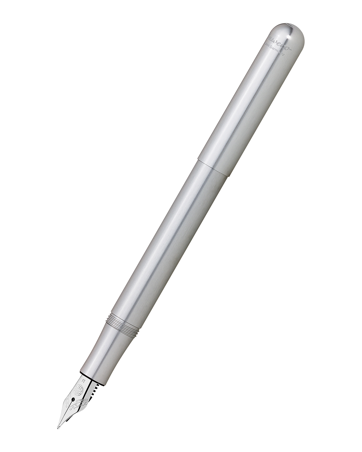 Перьевая ручка Kaweco Liliput Silver F 0 7мм цвет корпуса серебристый