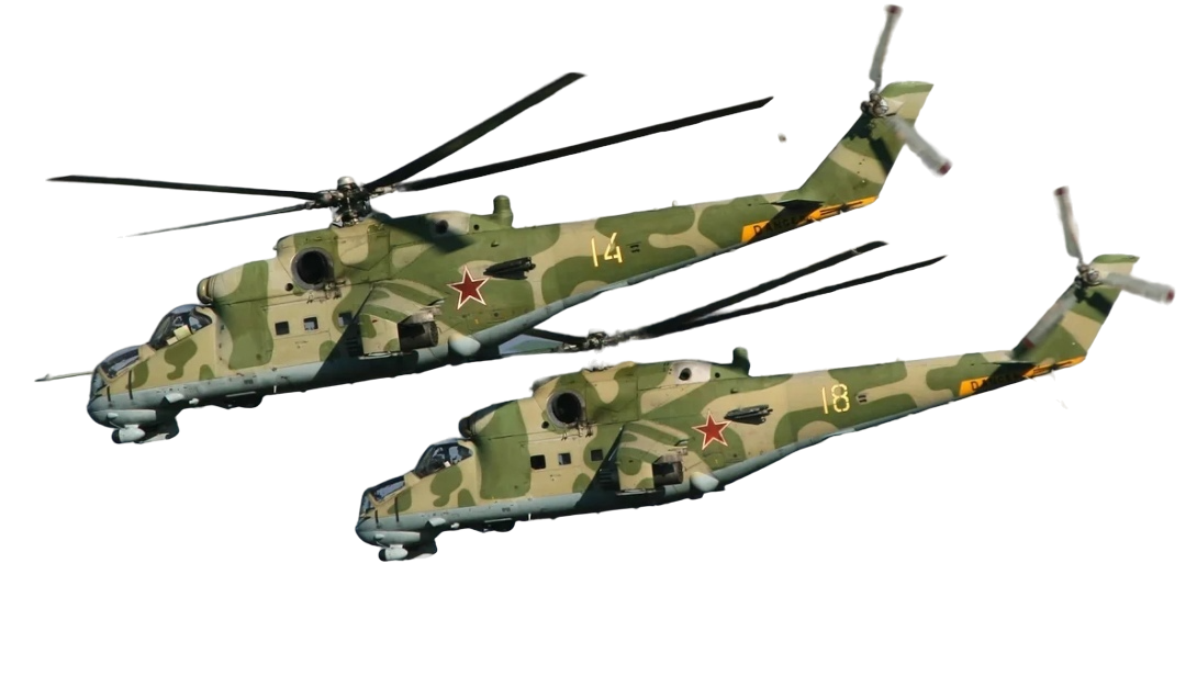 

AM48125 Окрасочная маска для камуфляжа МИ-24П Борт 14,