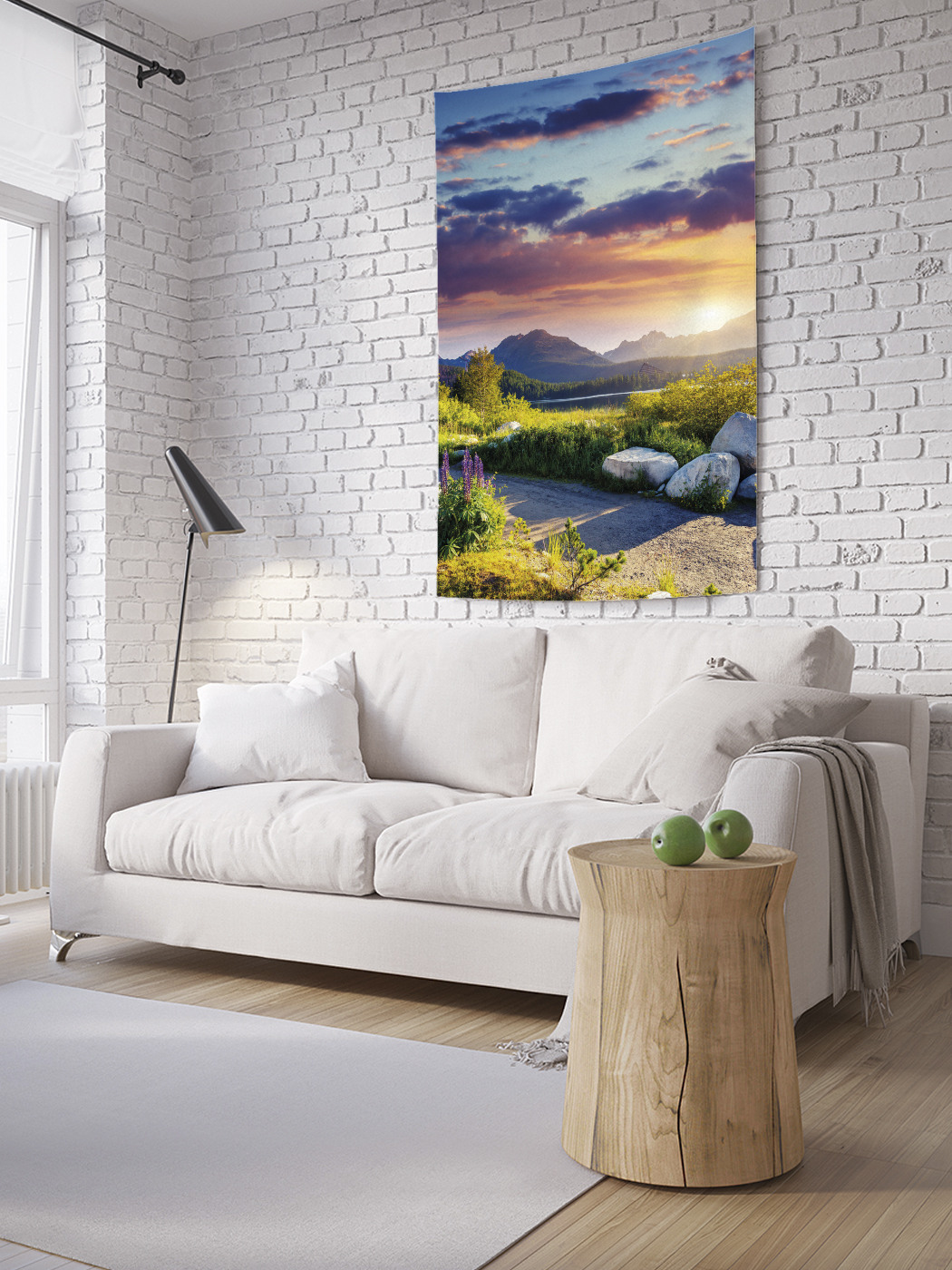 

Вертикальное фотопанно на стену JoyArty Валуны на обочине 150x200 см, Валуны на обочине