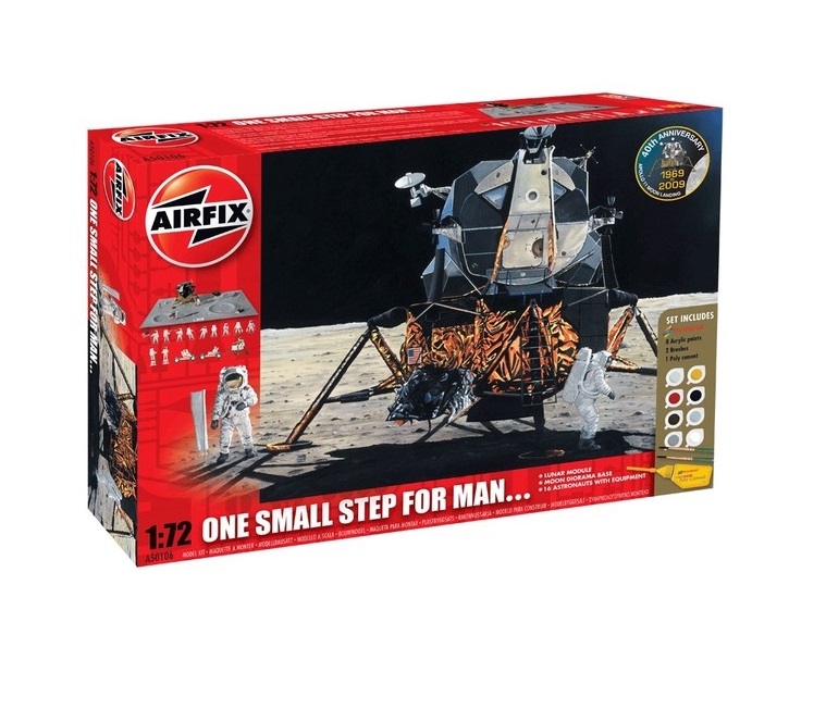

A50106 Сборная модель лунного модуля с астронавтами One Small Step for Man