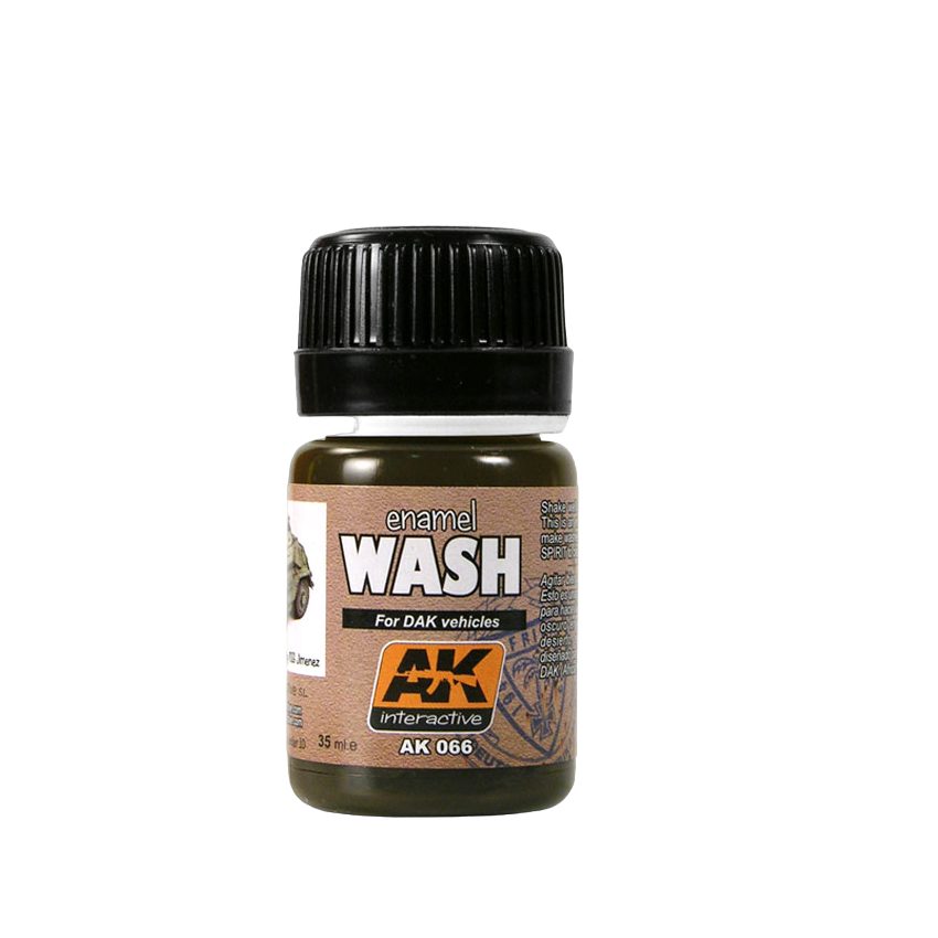 

AK066 Смывка для машин африканского корпуса WASH FOR AFRIKA KORPS VEHICLES, Коричневый