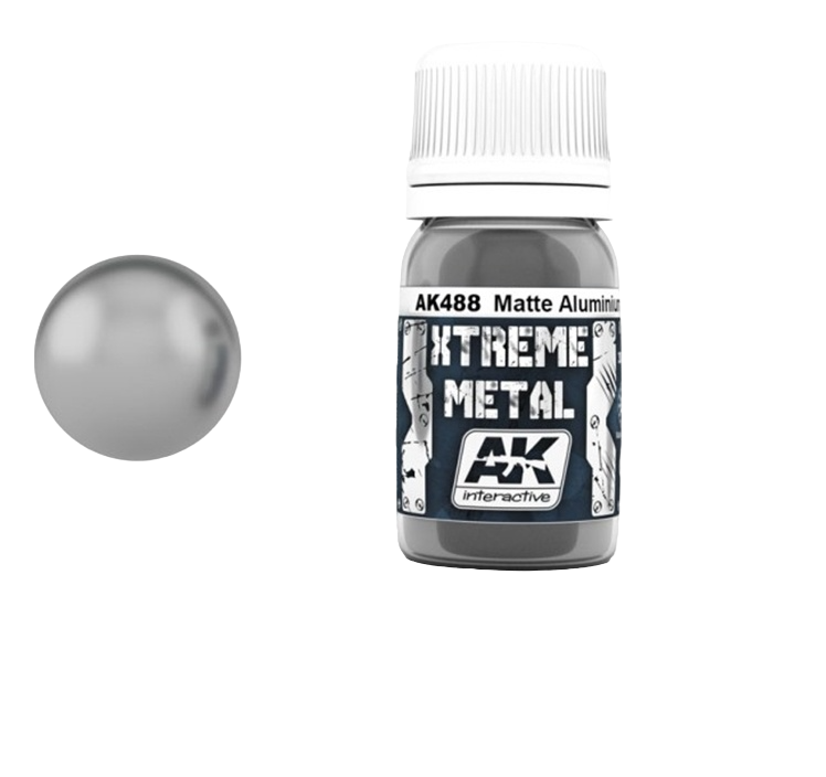 

AK-488 Металлик серии XTERME METAL MATTE ALUMINIUM