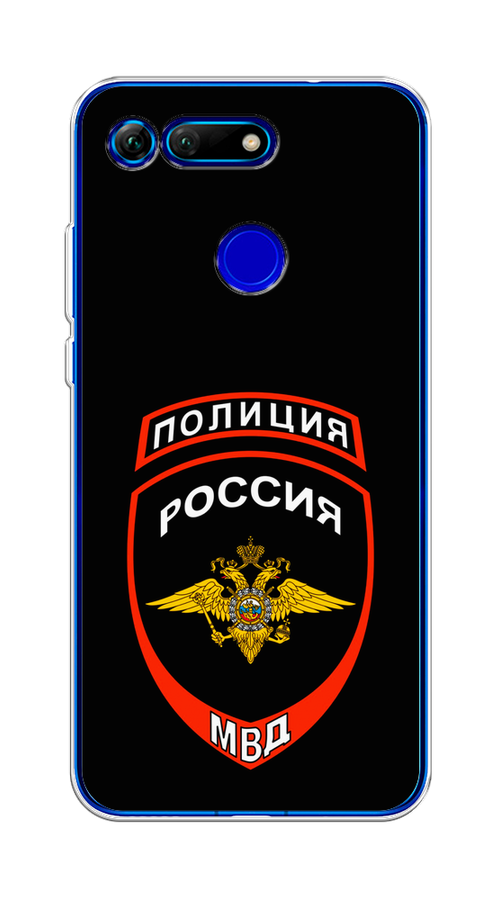 

Чехол Awog на Honor V20 (View 20) "Полиция шеврон", Черный;красный;белый, 67350-5