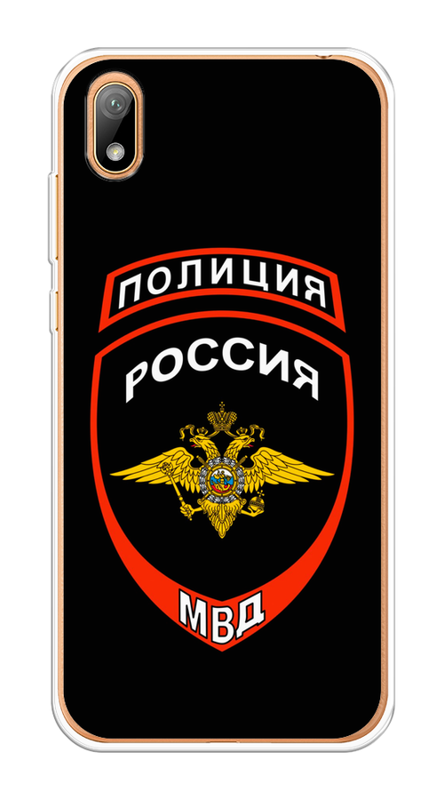 

Чехол Awog на Honor 8S "Полиция шеврон", Черный;красный;белый, 69150-5
