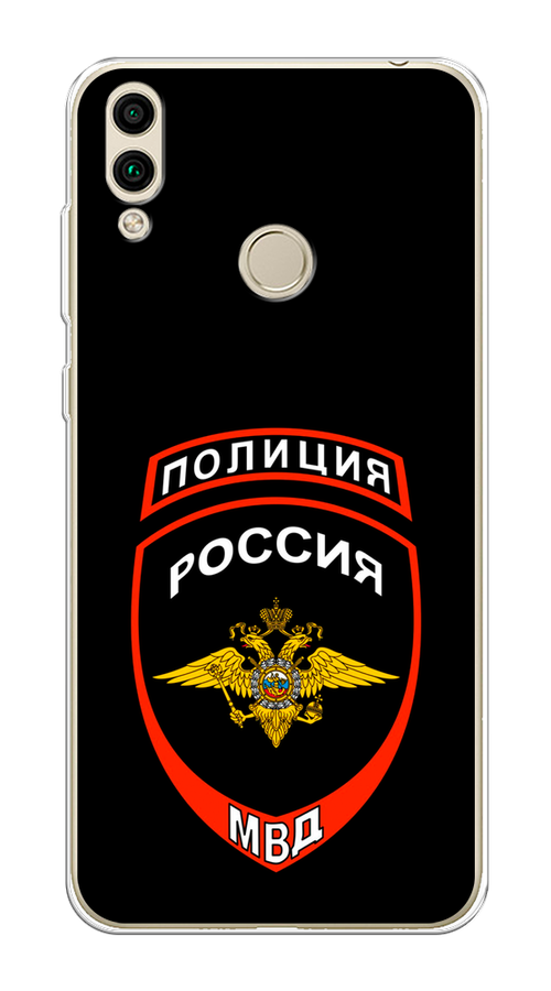 

Чехол Awog на Honor 8C "Полиция шеврон", Черный;красный;белый, 67150-5