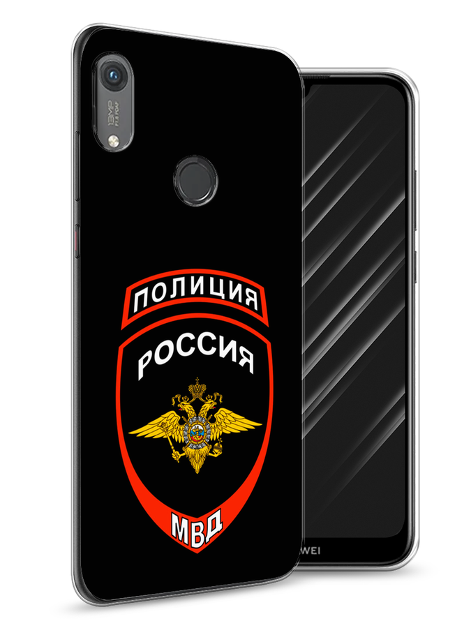 

Чехол Awog на Honor 8A (8A Pro/Prime) "Полиция шеврон", Черный;красный;белый, 68750-5