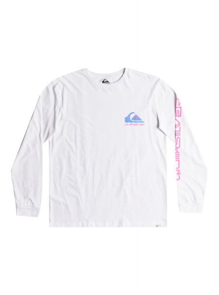 

Лонгслив мужской Quiksilver EQYZT07051 белый XS, EQYZT07051
