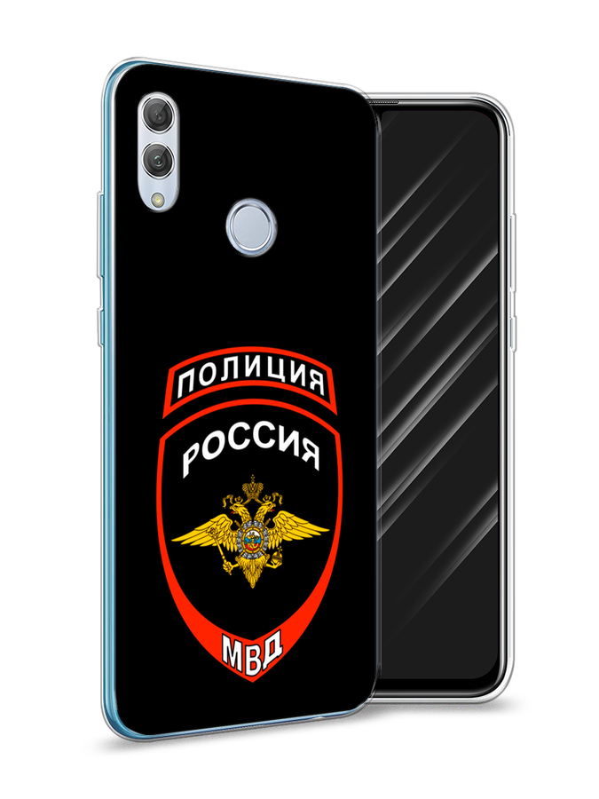 

Чехол Awog на Honor 10 Lite "Полиция шеврон", Черный;красный;белый, 67550-5